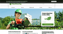 Desktop Screenshot of maschinenring.at